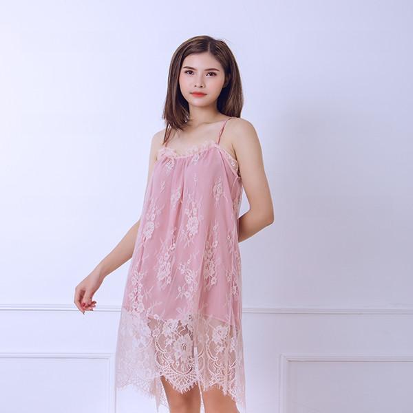 Váy ngủ sexy dáng suông - 4115861921 Freesize