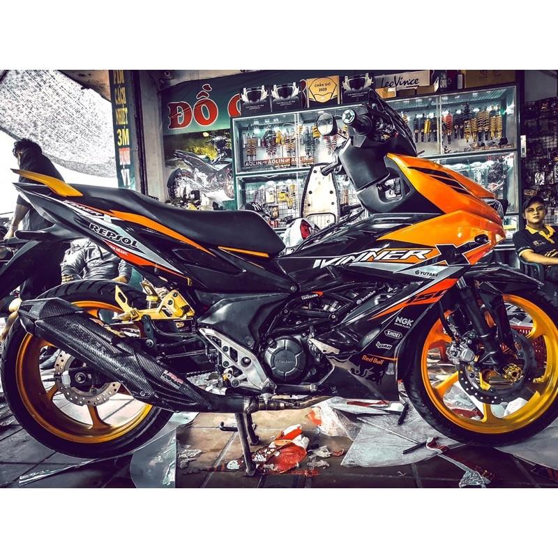 Tem rời Winner X Cam đen Mới