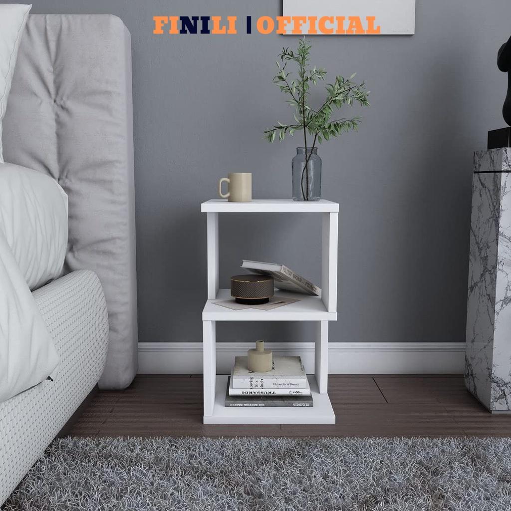 Tab đầu giường phòng ngủ , kệ sofa phòng khách kết hợp trang trí FINILIO12