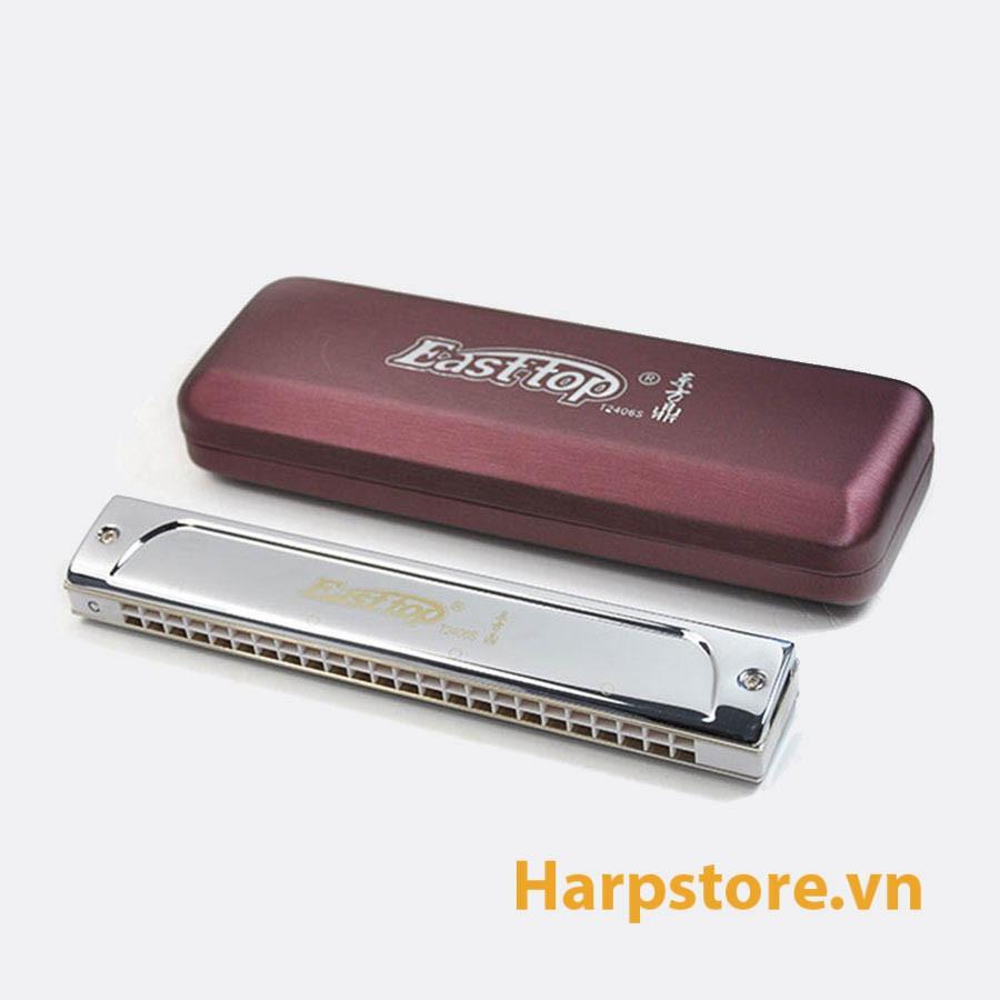 Kèn Harmonica Tremolo Easttop T2406S (CÓ VIDEO ÂM THANH)