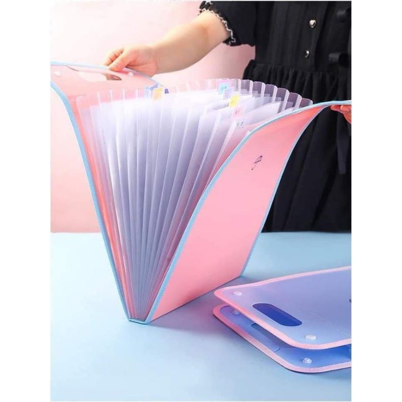 TÚI ĐỰNG GIẤY TỜ, TÀI LIỆU A4 NHIỂU NGĂN TIỆN DỤNG - giao ngẫu nhiên
