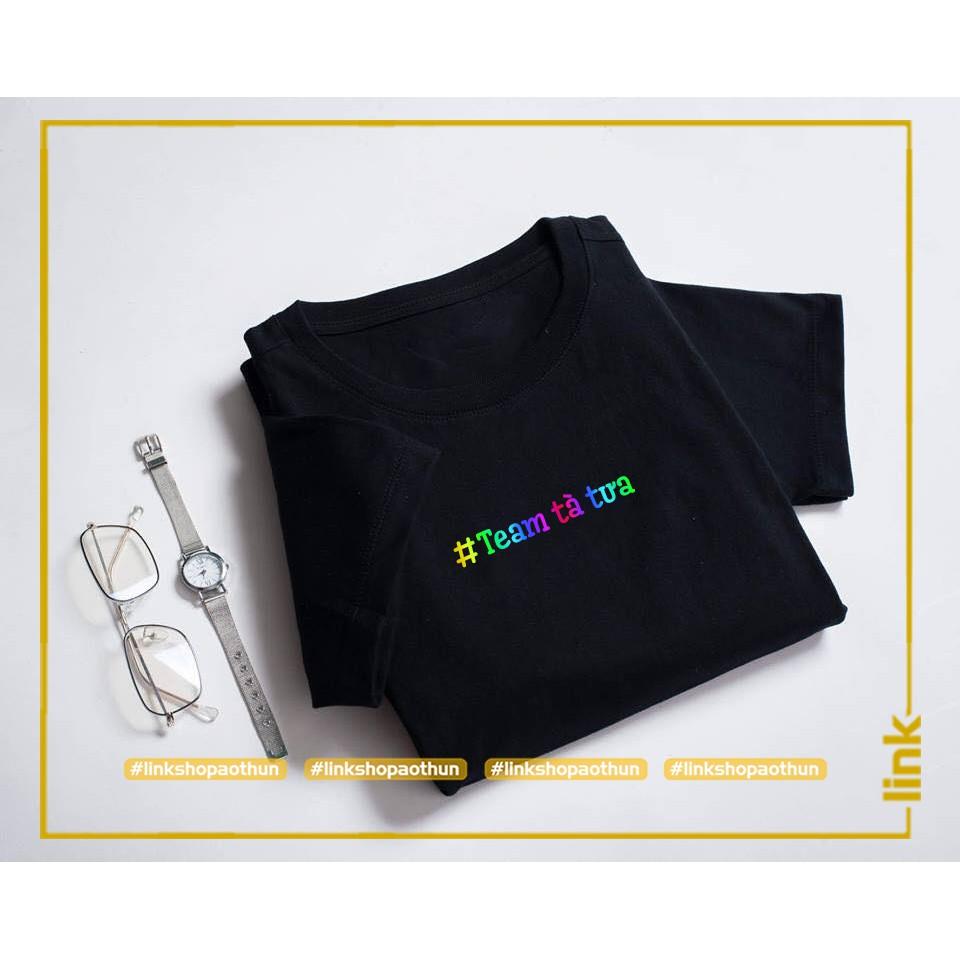 Áo Hashtag Team Lầy Lội phản quang 7 màu tay lỡ unisex
