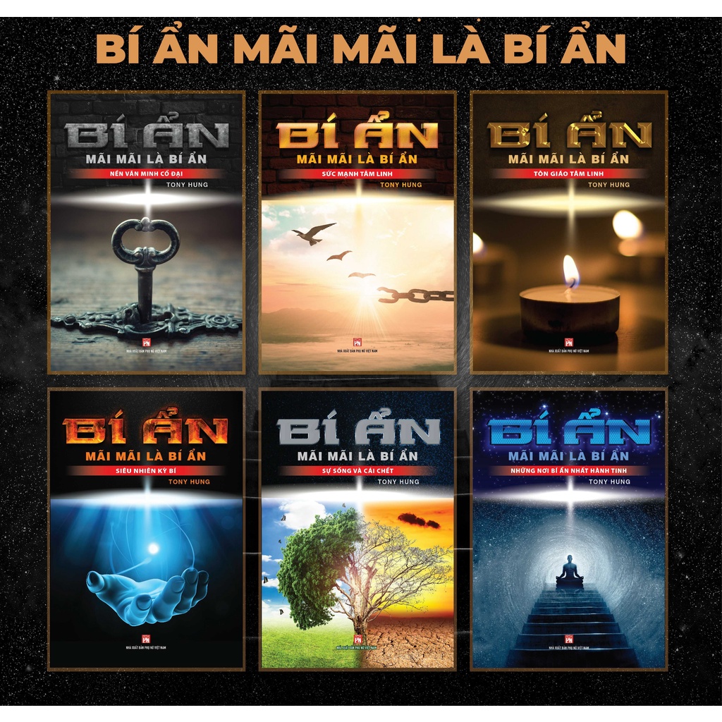 Sách Trọn Bộ Bí Ẩn Mãi Mãi Là Bí Ẩn