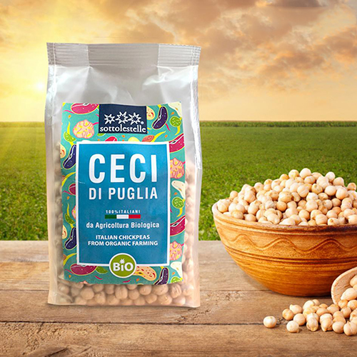 Hạt đậu gà hữu cơ Sotto 400g