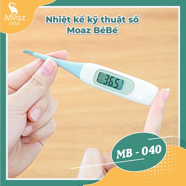 Nhiệt kế kỹ thuật số Moaz Bébé MB040