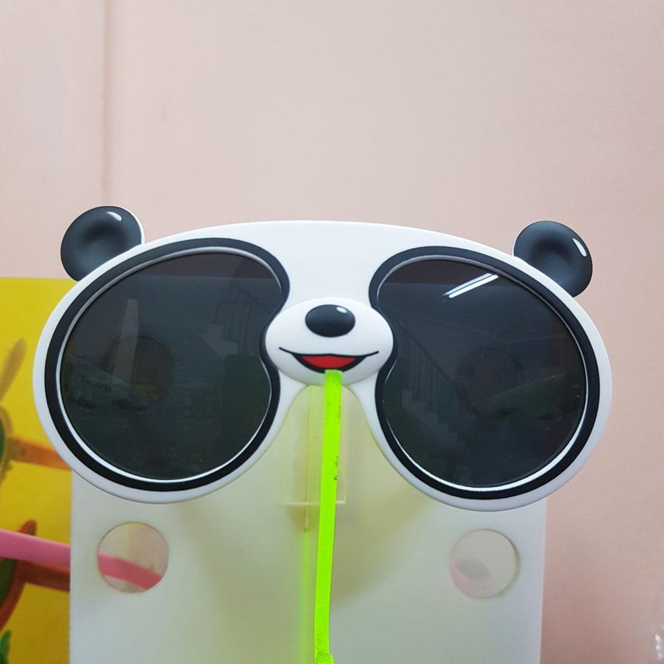 Mắt kính gọng dẻo gấu panda siêu ngầu cho bé trai bé gái