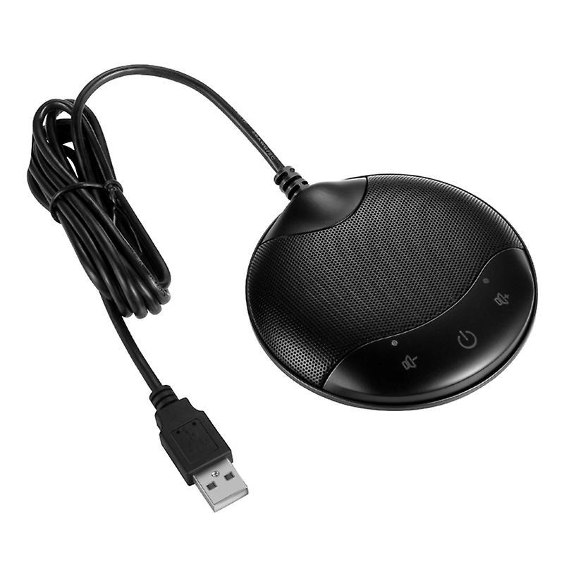 USB Omnidetectional Condenser Micrô hội nghị máy tính máy tính xách tay Trò chuyện bằng giọng nói trực tiếp Mic phát sóng