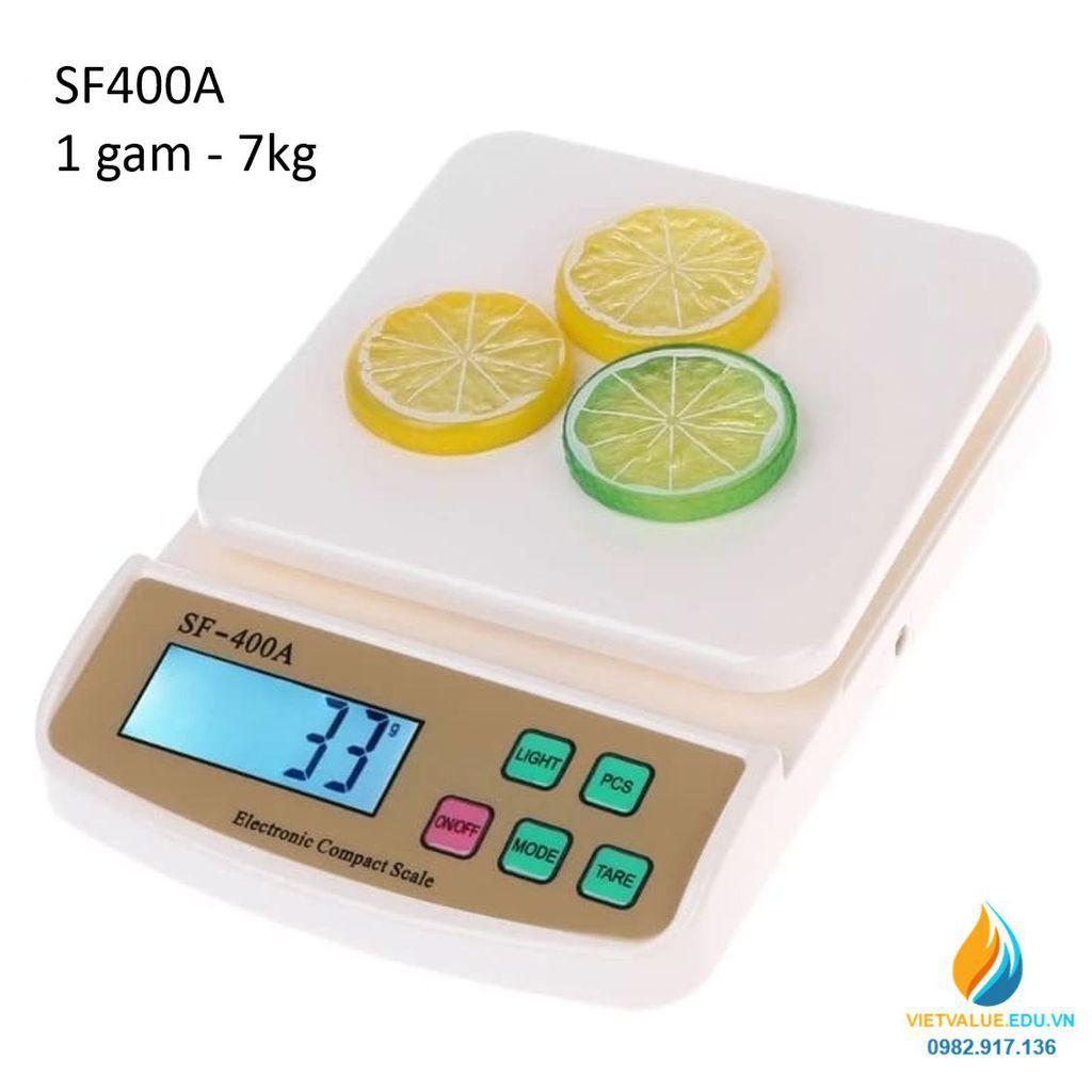 Cân Điện Tử Nhà Bếp Mini SF-400A Thực Phẩm 7kg