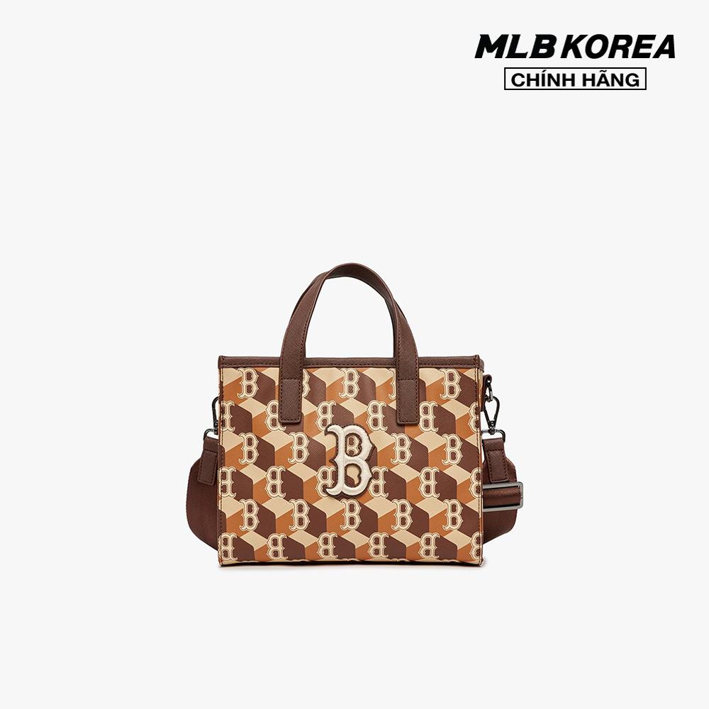 MLB - Túi tote chữ nhật Cube Monogram Medium 3AORM042N