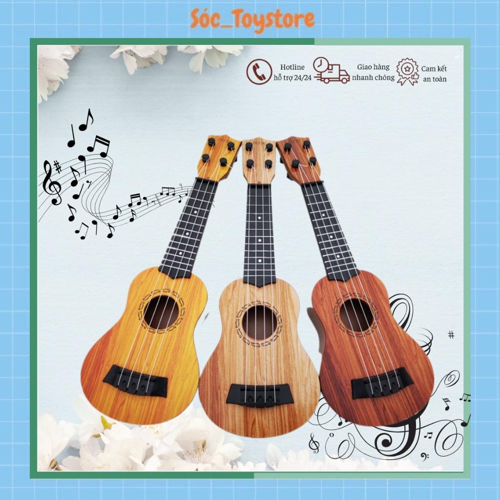 Đàn Ukulele Guitar Mini Đa Màu Sắc Kích Thích Sự Vui Chơi Của Bé Với Âm Nhạc, Đồ Chơi Bổ Ích Cho Bé Yêu