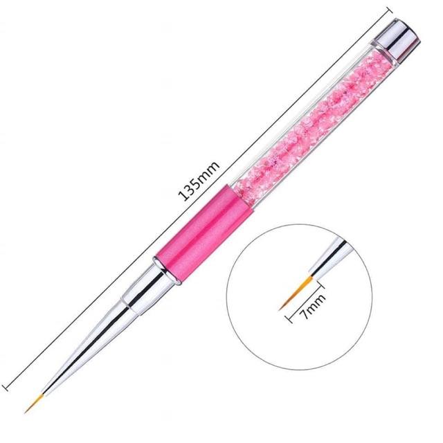 Cọ nét cán đá đầu 7mm
