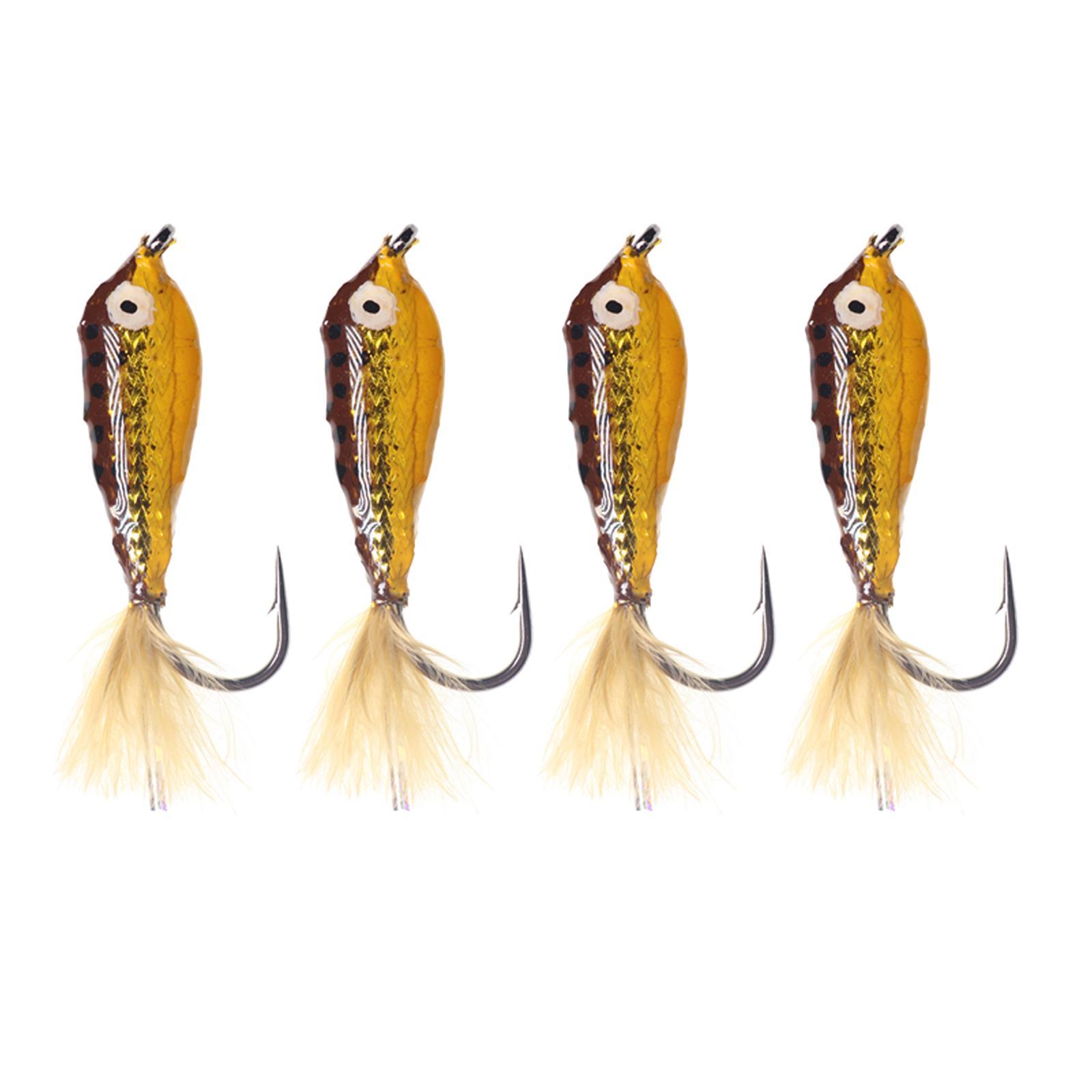 Fishing Bass Pike Flies for Trout Bass Fishing Multiple Colors Fly Fishing Hard Fishing Lures