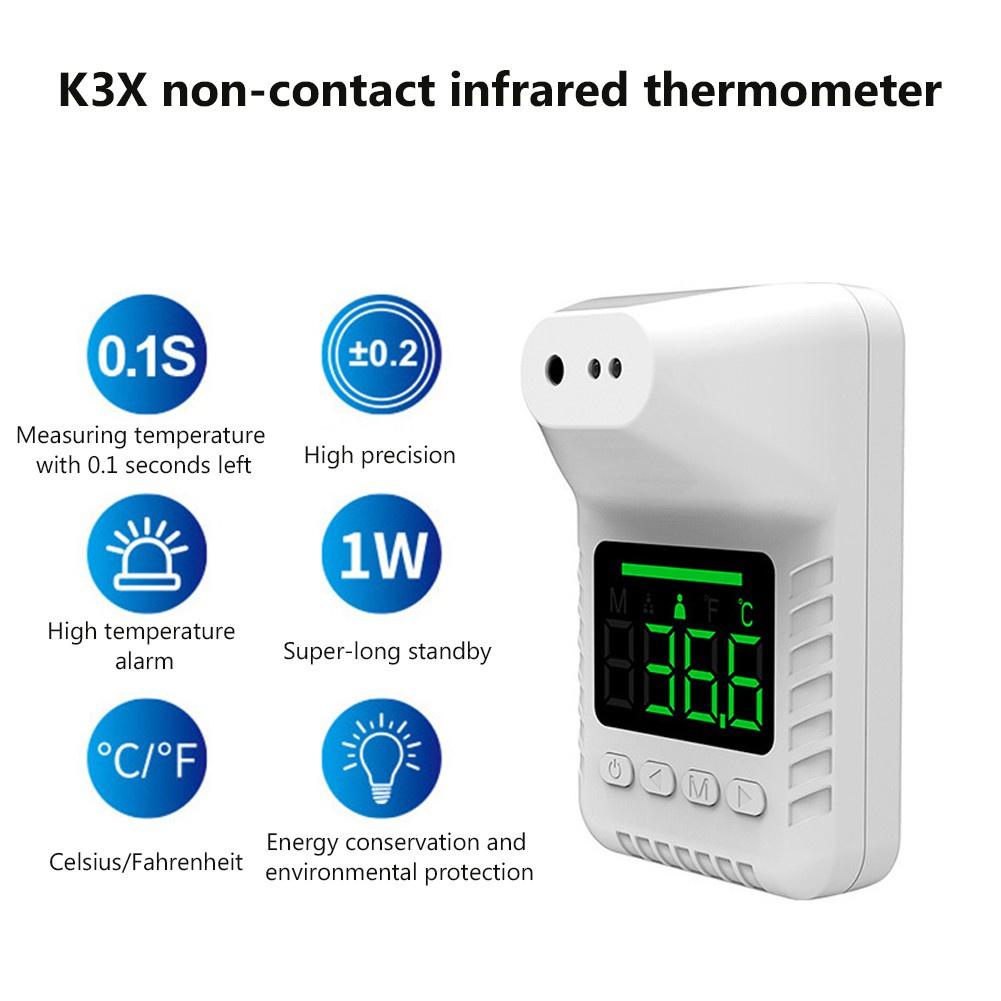 Nhiệt kế hồng ngoại K3X tự động đo nhiệt độ cơ thể nhanh chóng