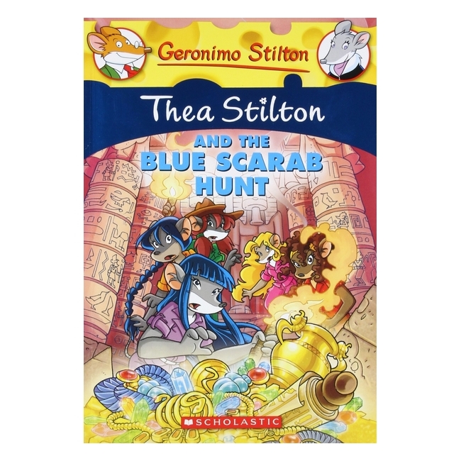 Hình ảnh Thea Stilton #11: Thea Stilton & The Blue Scarab Hunt