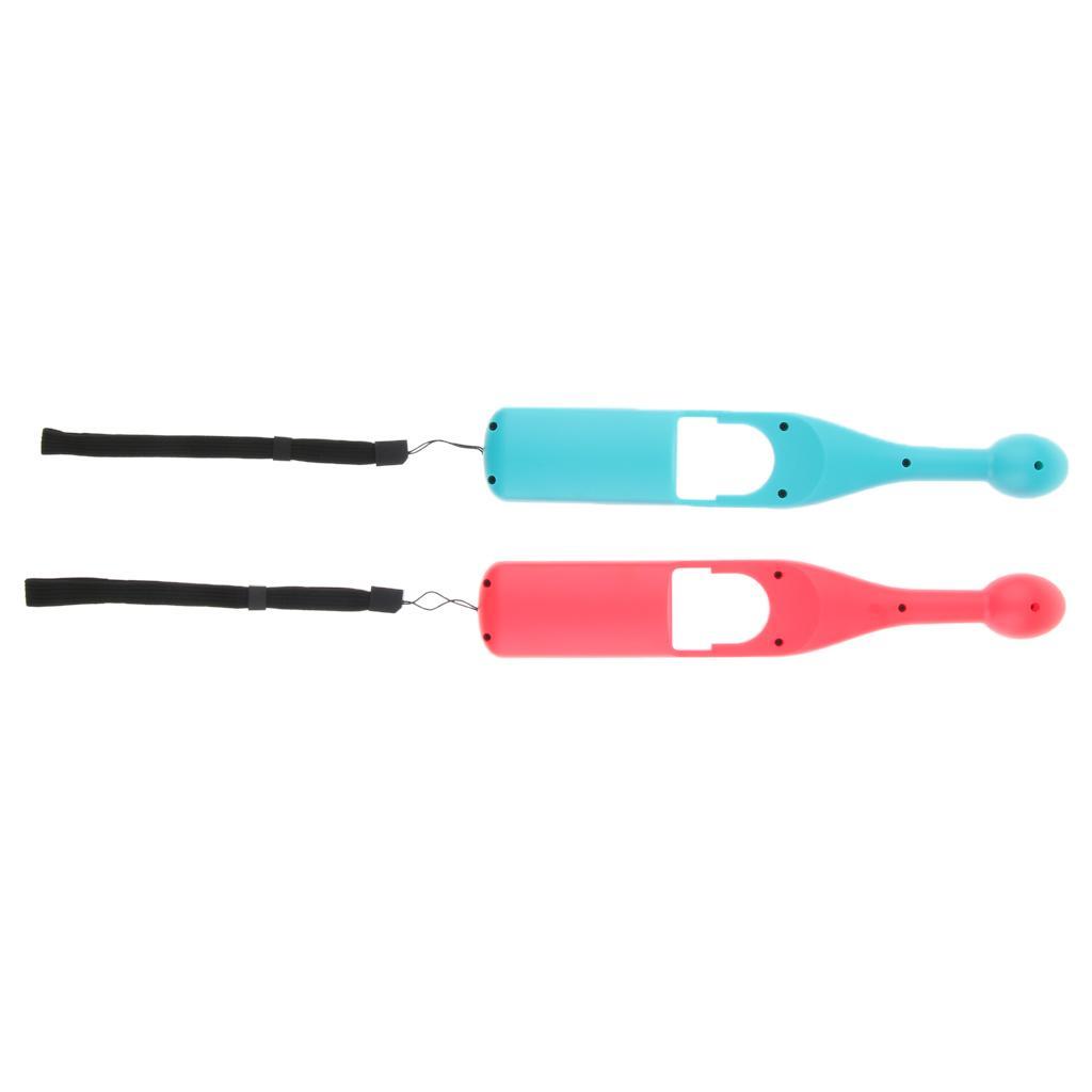 2 Pieces Drumstick Game Handle Grip for Nintendo Switch Joy-Con Controller