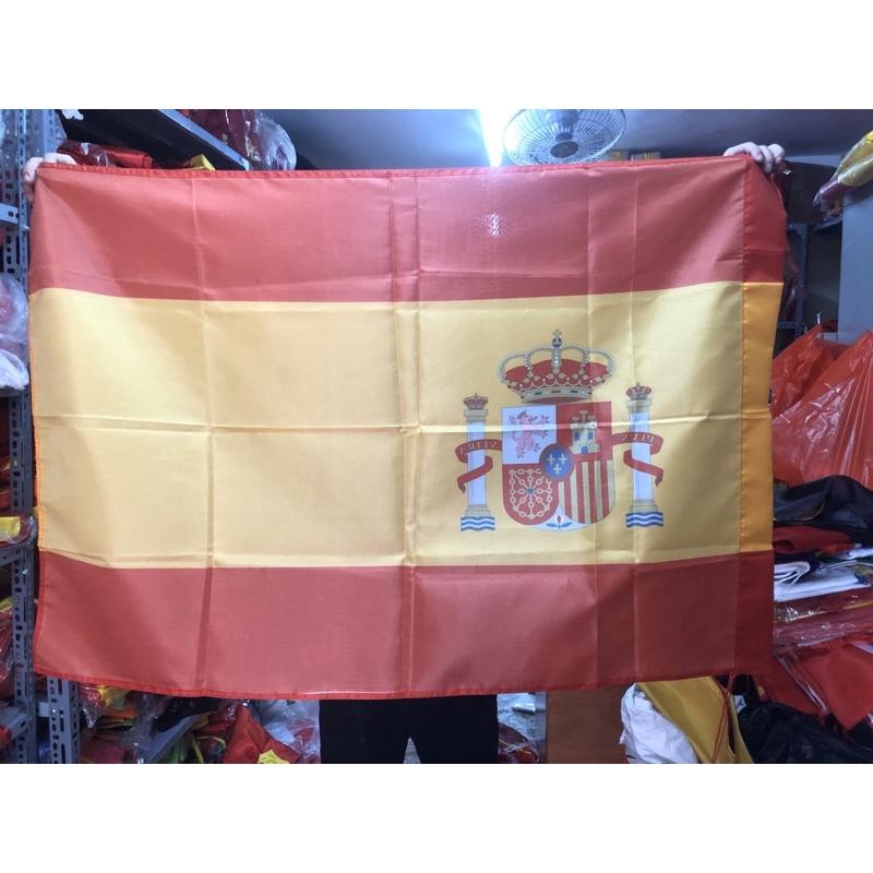 Cờ tây ban nha 1x1,5m in thẩm thấu