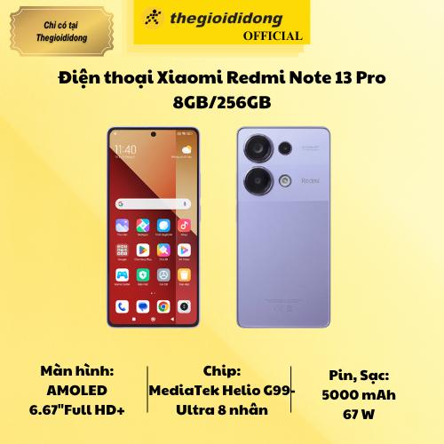 Điện thoại Xiaomi Redmi Note 13 Pro 8GB/256GB - Hàng Chính Hãng