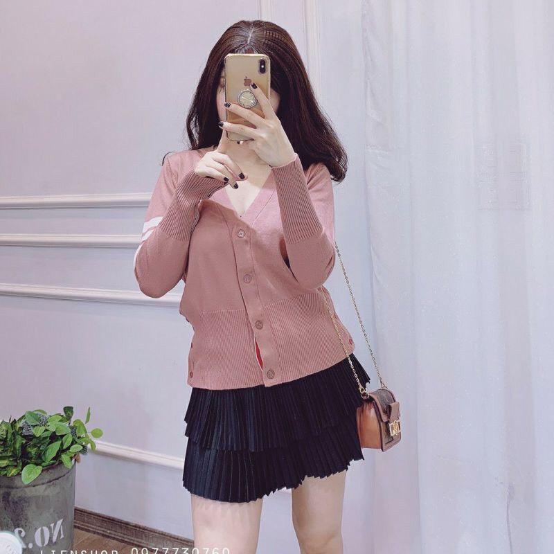 Chân Váy Ngắn Xếp Ly Nhỏ 2 Tầng Kanimi - CV20