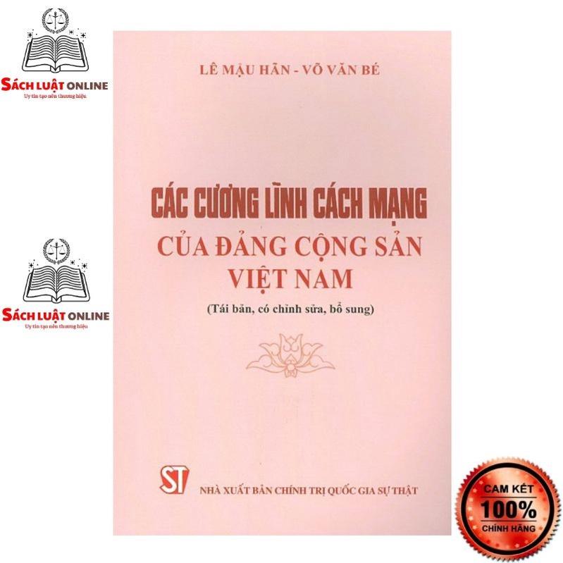 Sách - Các cương lĩnh cách mạng của Đảng cộng sản Việt Nam