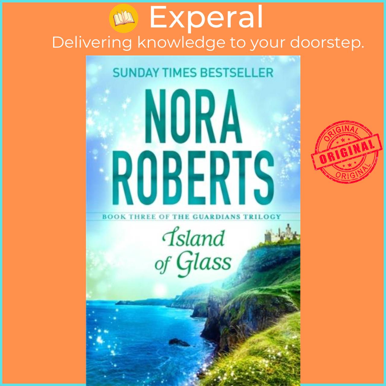Sách - Island of Glass by Nora Roberts (UK edition, paperback)