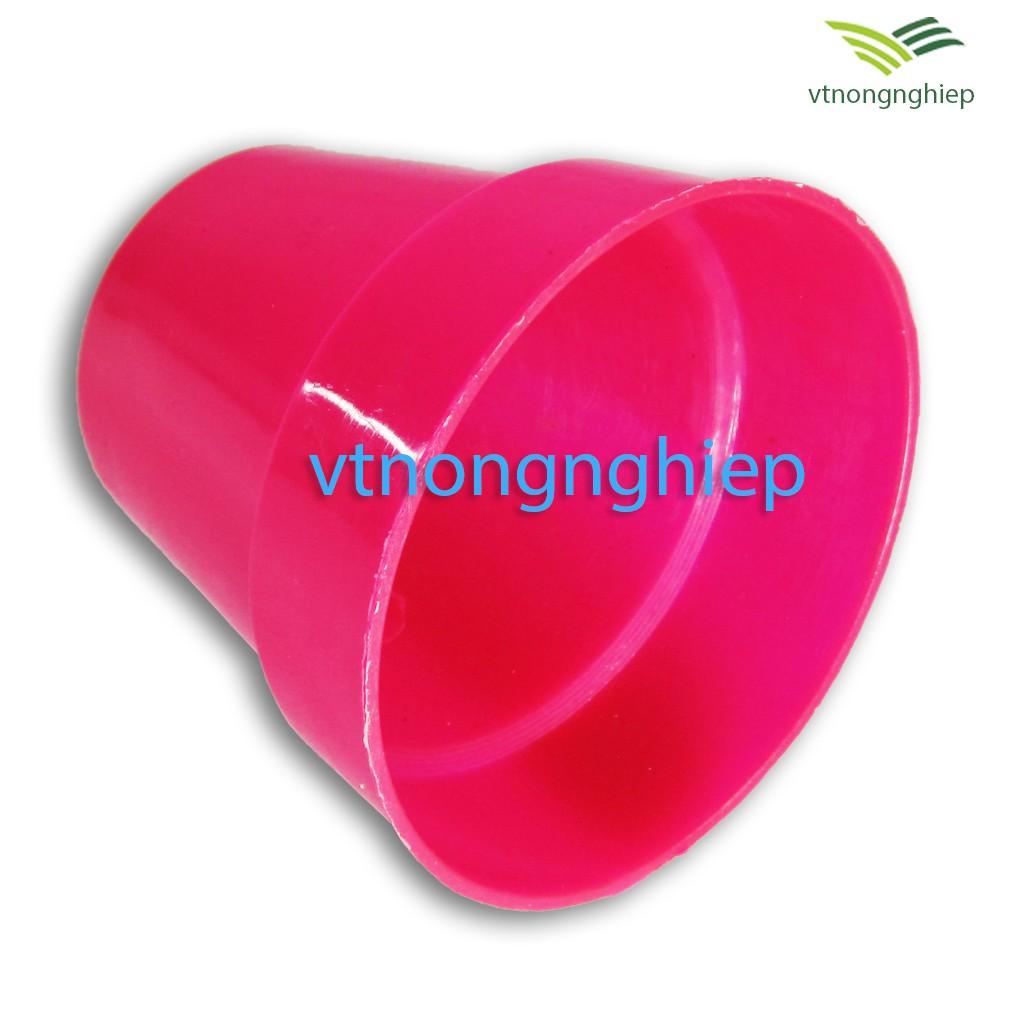 5 chậu nhựa trồng cây mini, trồng sen đá, xương rồng, phi 7.5cm
