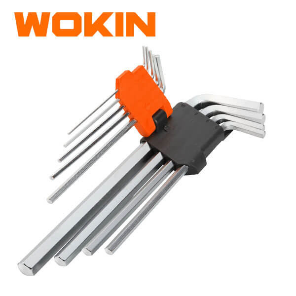 Bộ lục giác dài 9 chi tiết WOKIN 207309