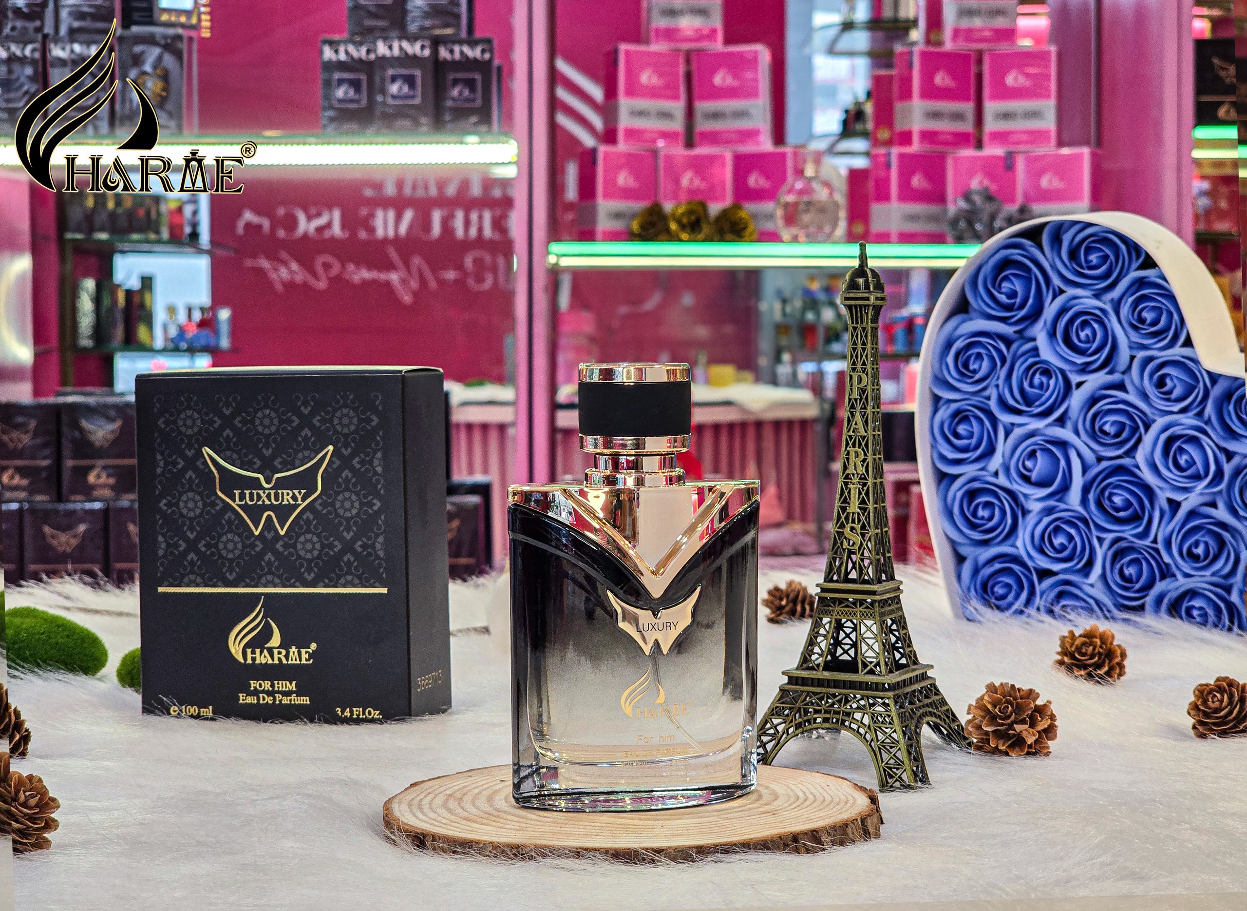 Nước Hoa Nam Charme Luxury Phiên Bản 2024 - 100ml Sang Trọng, Trẻ Trung, Nồng Nàn_Nước Hoa Chính Hãng