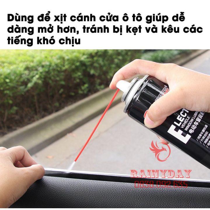 Chai xịt chống rỉ sét đa năng, chai xịt bôi trơn cửa ô tô không bị kẹt giảm kẹt cánh cửa ổ khóa