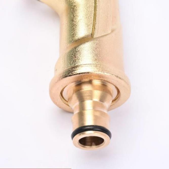 Bộ vòi xịt nước tưới cây đa năng tăng áp lực nước kèm dây tưới dạng lò xo co dãn 701-3814 loại 10m