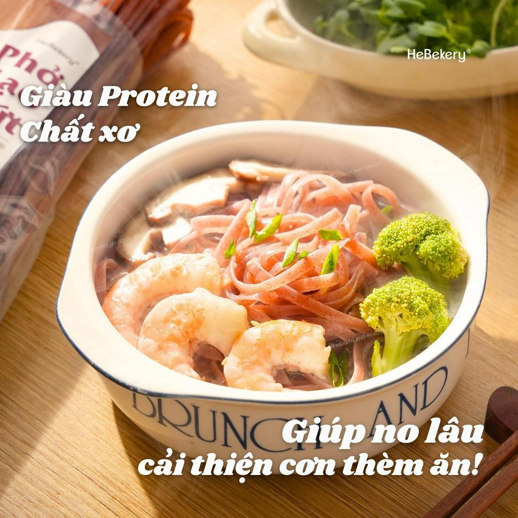 Phở Gạo Lứt Eat Clean - Keto - Das - Phở Gạo Lứt Ăn Kiêng Healthy HeBekery by HeBe