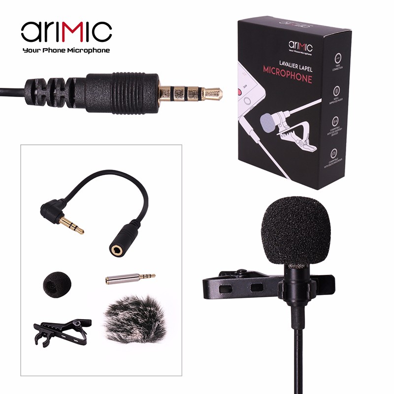 ROGTZ Micro cài áo cho điện thoại và máy ảnh AriMic Clip-on - Hàng Nhập Khẩu