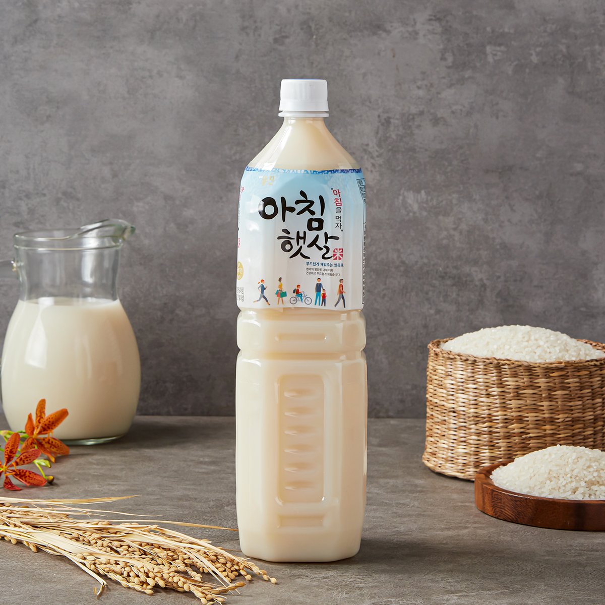 Nước Gạo Buổi Sáng Morning Sunshine Woongjin Chai 1.5L