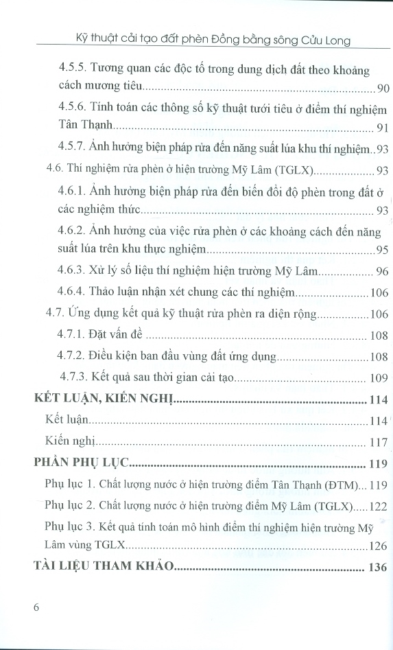 Kỹ Thuật Cải Tạo Đất Phèn Đồng Bằng Sông Cửu Long