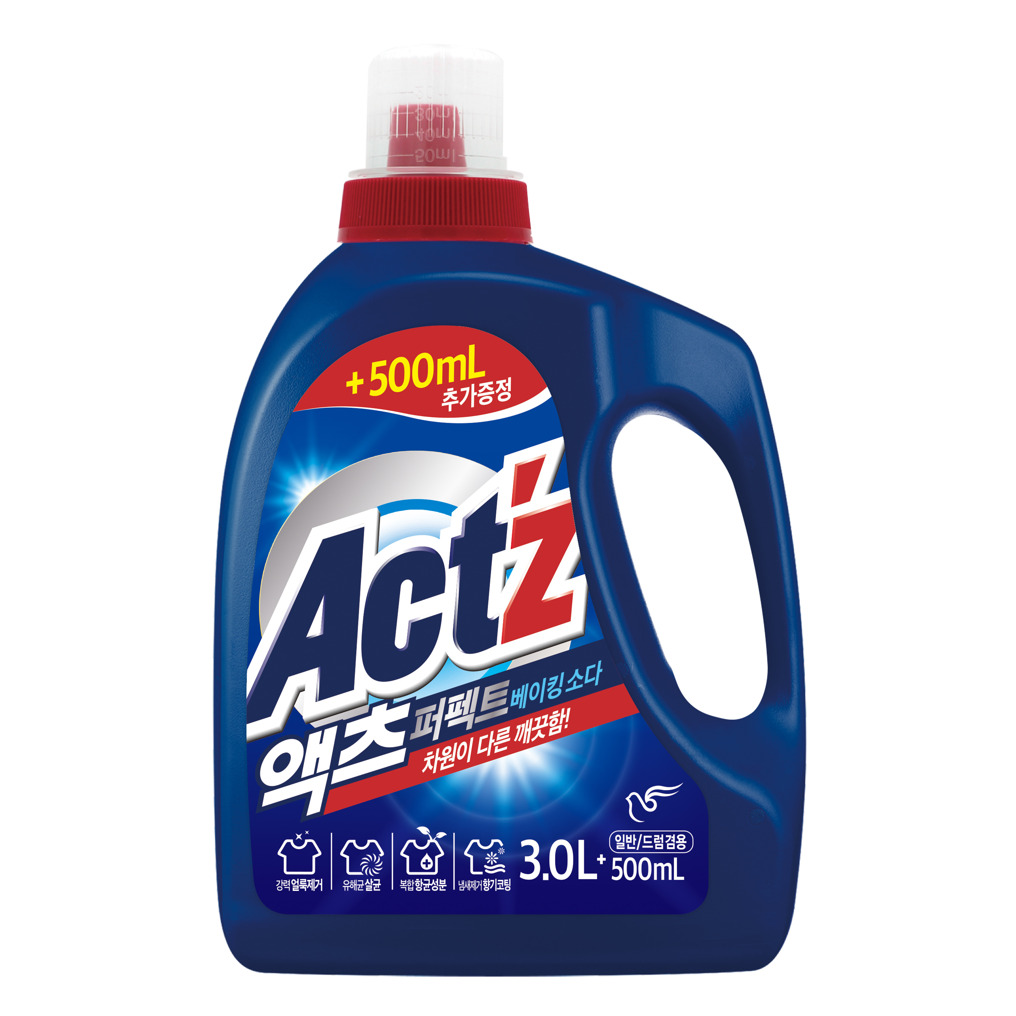 Nước giặt Hàn Quốc cao cấp  Act'z Perfect Banking Soda chai 3.2L