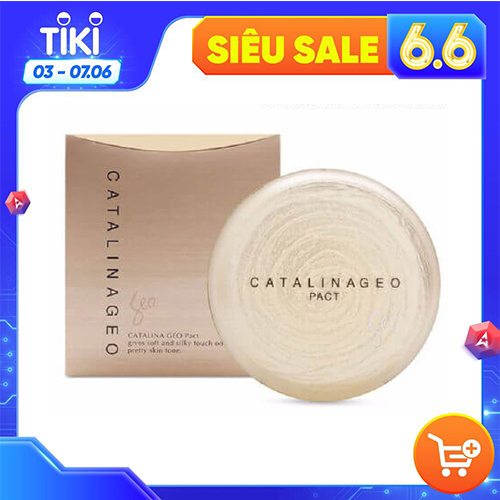 Phấn Phủ Siêu Mịn Catalina Pact #01 Natural Beige Geo