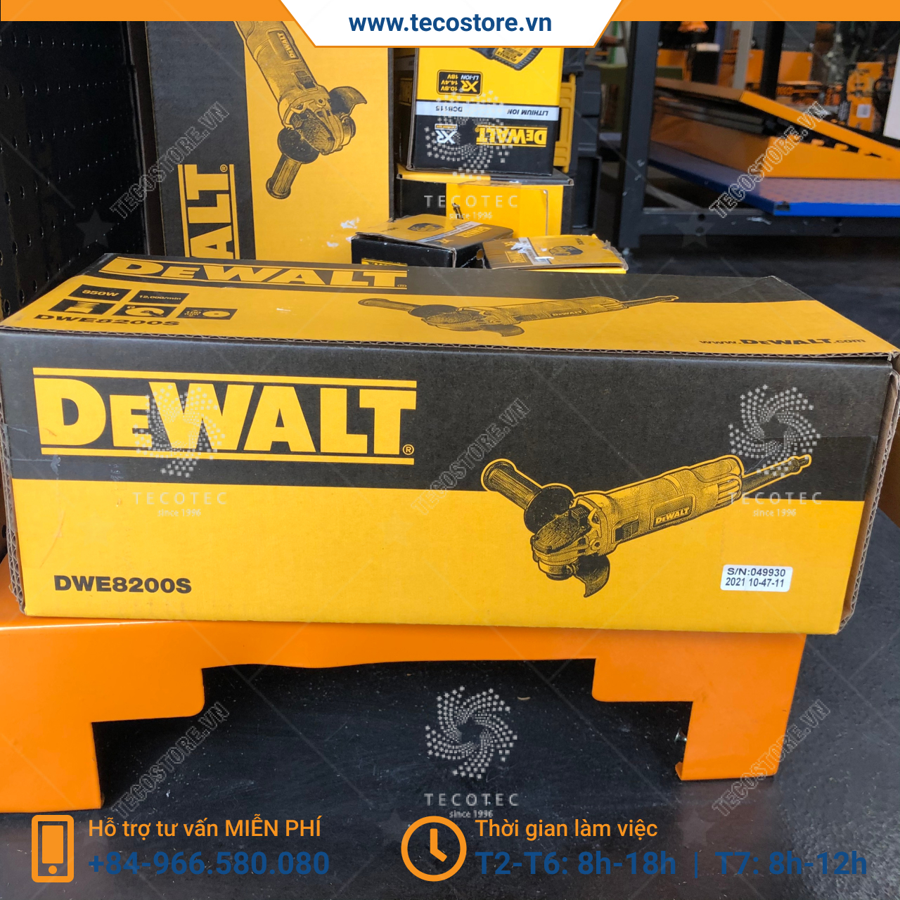 Máy mài góc DeWalt DWE8200S-B1