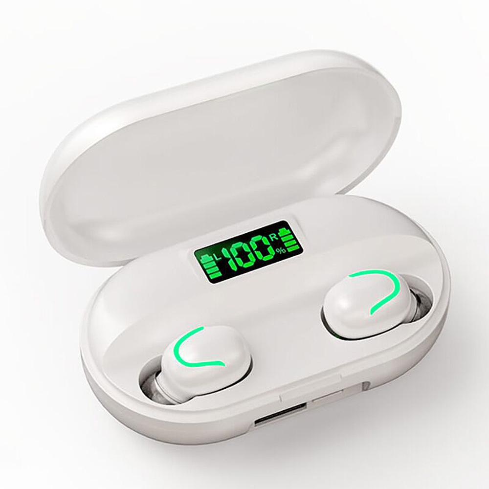 Tai nghe BT không dây T2 với màn hình hiển thị nguồn LED Thiết kế nhỏ không thấm nước cho thể thao / phương tiện Android / IOS