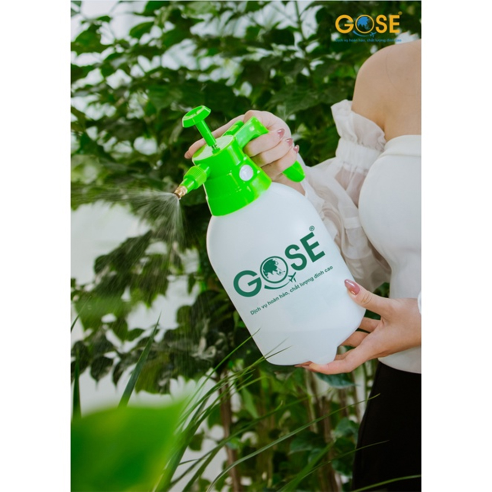 Bình Xịt Phun Sương 2L. Thân Hộp Nhựa Siêu Nhẹ, Siêu Chịu Lực, Siêu Dày. Áp suất phun nước mạnh phù hợp để Tưới cây, rửa, vệ sinh cho các phương tiện.