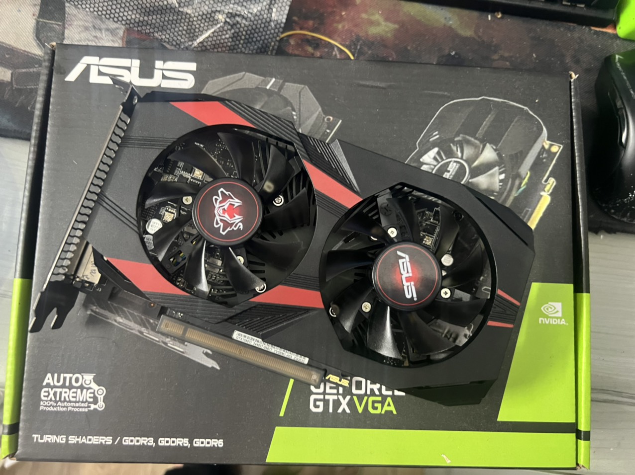 VGA (Cạc màn hình) ASUS CERBERUS GeForce GTX 1050Ti - 4GB/D5 (HÀNG CHÍNH HÃNG)