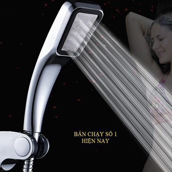 Đầu vòi sen , tay sen tăng áp vuông