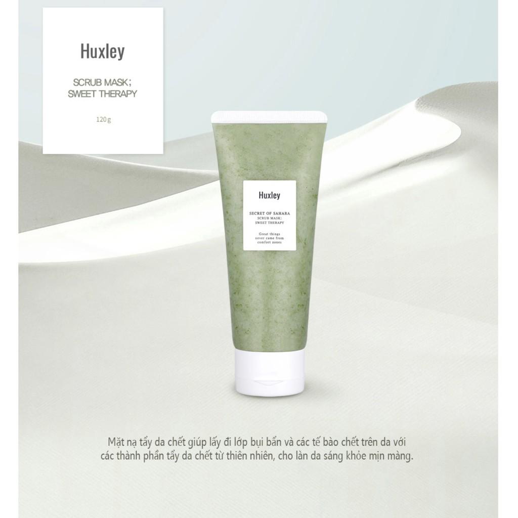 Mặt Nạ Tẩy Tế Bào Chết Chiết Xuất Xương Rồng Huxley Secret of Sahara Scrub Mask; Sweet Therapy 120g