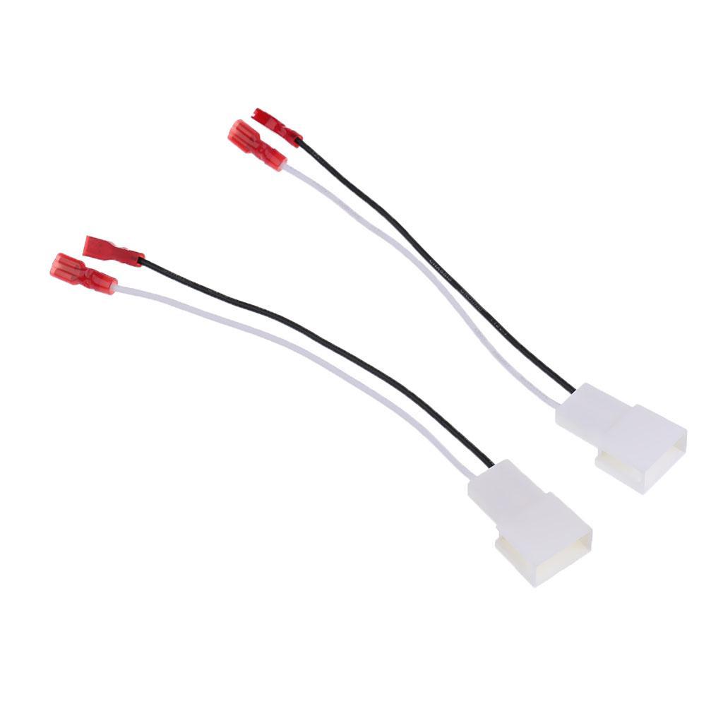 3-4pack 2 Pieces Car Stereo Radio Speaker Wire Wiring Harness for 1987-2013