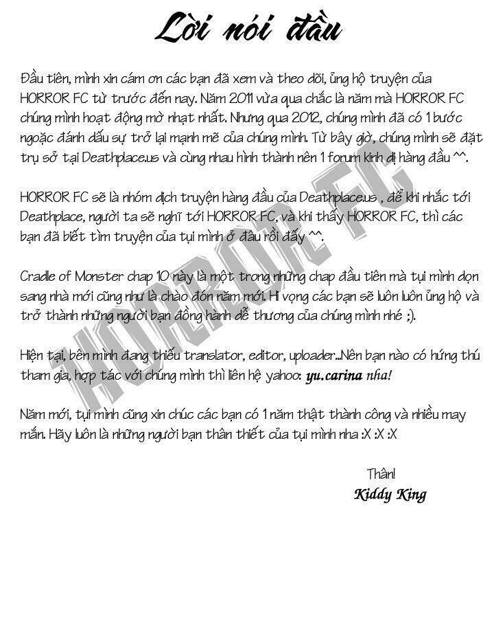 cradle of monsters chapter 10 1