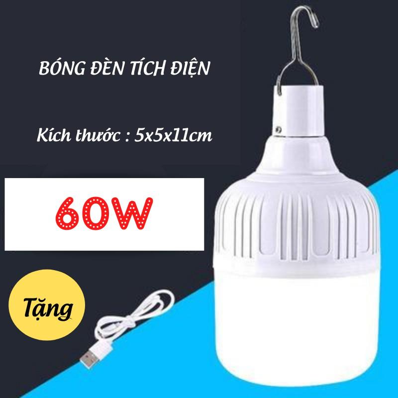 Bóng Đèn Tích Điện, Bóng Đèn Led Sạc Tích Điện Đa Năng Bi, ĐÈN DUY THẮNG