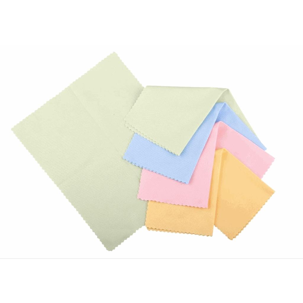 Cloth For Musical Instruments Guitar Base Piano Violin Clarinet Horn Saxophone Universal Cleaning Microfiber 5pcs Random Color (Pink,Green,Blue,Yellow) HB