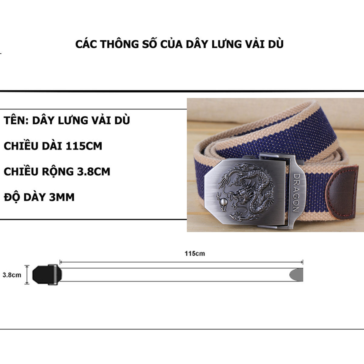 Thắt Lưng Nam Vải Dù U104 US ARMY cao cấp Phong Cách Lính Mỹ, Mặt Khóa Tăng Tự Động Chất Liệu Thép Không Gỉ, Dây Vải Dù Nhiều Màu Dây lựa chọn- HÀNG CHÍNH HÃNG