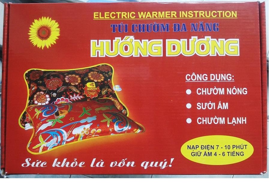 Túi Chườm nóng lạnh Đa Năng Hướng Dương cỡ lớn (37 x 26 x 7 cm)