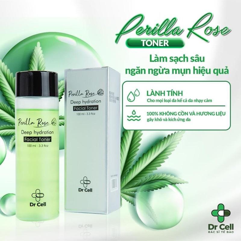 Toner Ngải Cứu Tía Tô DR CELL 100ml