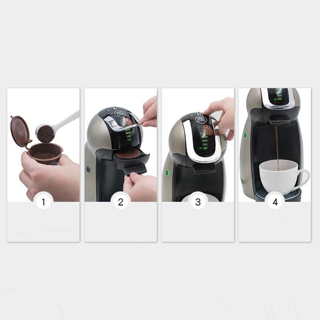 Refillable Coffee Capsule Cup Espresso Pod for Coffee Machine