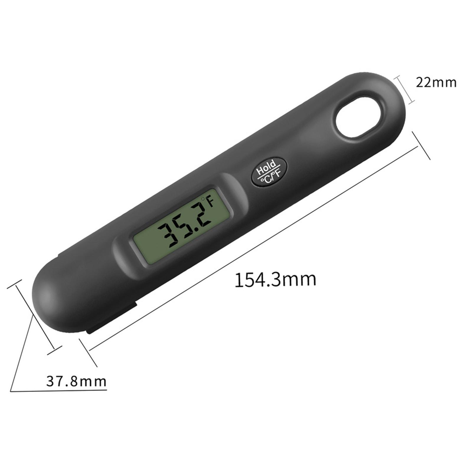 2x Digital Meat Thermometer Ultra Fast Read Thermometer W/Backlight for Kitchen